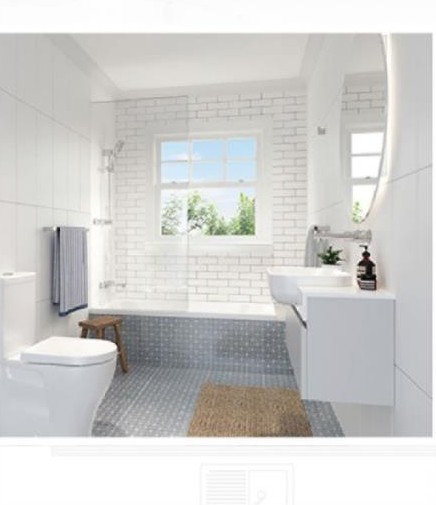 Bathroom finish