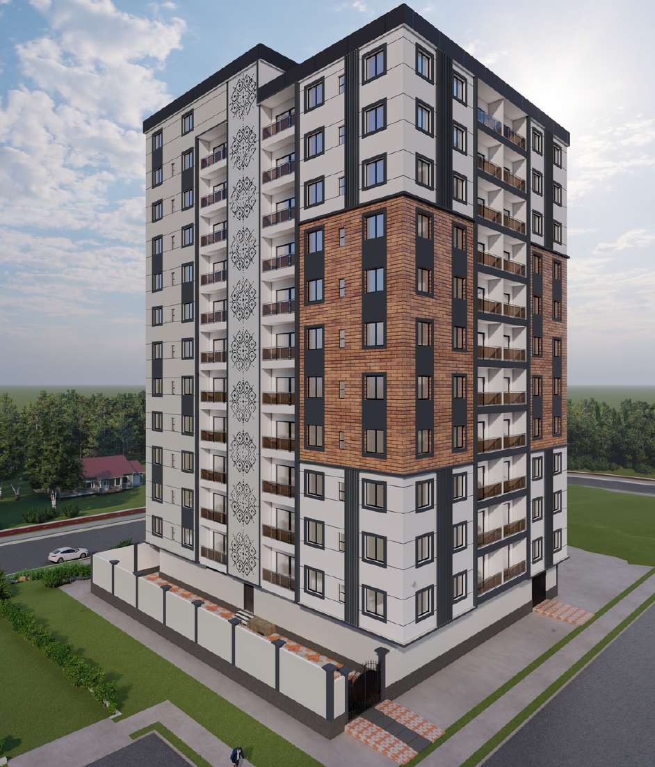 Taleex Apartment, angled view