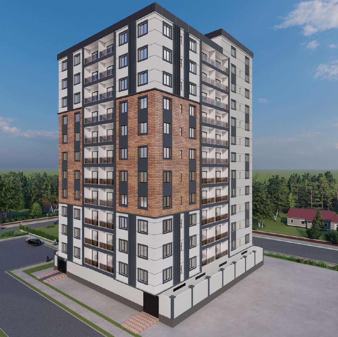 Taleex Apartment building exterior